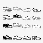 simple black flats image